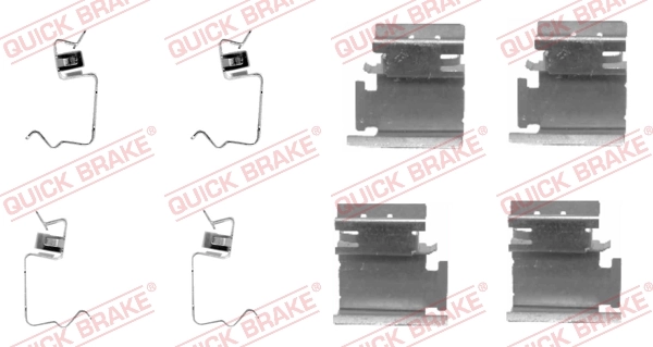 Accessory Kit, disc brake pad